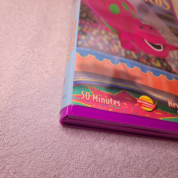 Barney Super Singing Circus 2000 VHS Movie Dinosaur Kids show - Picture 3 of 7